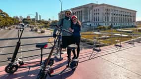Passeio de patinete elétrico: Norte de Buenos Aires
