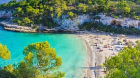 Cala Llombards o Cala Santany & Es Pontas Snorkel and SUP