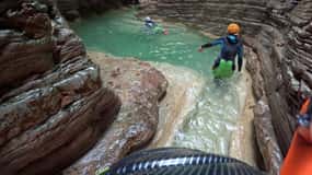 Canyoning tours in the Dolomites