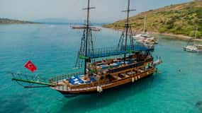 Bodrum, Gumbet piratbådtur med frokost
