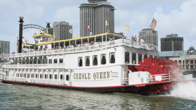 New Orleans: Creole Queen History Cruise mit optionalem Mittagessen