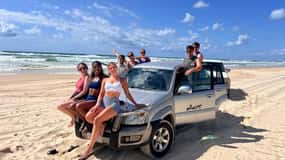 Depuis Rainbow Beach : Circuit de 2 jours en 4x4 à K'gari (Fraser Island)