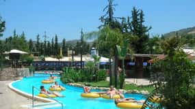 Chania & Rethymno:Limnoupolis Water Park with Lunch+Transfer