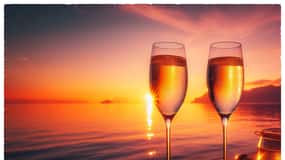 Excursion en bateau au coucher du soleil avec baignade et apéritif sous les étoiles