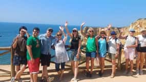Vanuit Olhão: 7 Valleien Wandelen, Benagil Grot, Snorkeltour