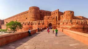 Ingressos para o Agra Fort, I'timād-ud-Daulah e Mehtab Bagh Express