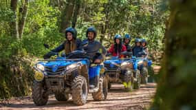 Quad bike excursion with BBQ in the Scarlino Woods