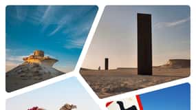 Entdecke Zekreet: Richard Serra Kunst & Pilz-Felswunder