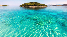 From Durrës or Golem: Ksamil, Saranda and Blue Eye Tour