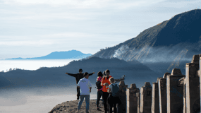 From Bali: Bromo Tumpaksewu Waterfall Shared Guided Tour