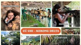 From HCM City: Cu Chi Tunnels and Mekong Delta Full-Day Tour