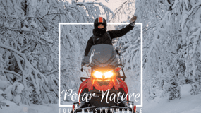 Polar Nature Tour på snöskoter