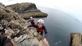 North Wales: Extreme Coasteering with Cliff Climbing & Jumps