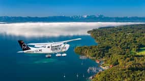 München: Rundflug München, Seen, Schlösser, Alpen abAugsburg