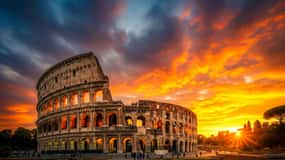 Roma: tour al tramonto dell'Arena del Colosseo e visita al Foro Imperiale