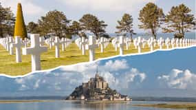 Paris - en dagstur Mont Saint-Michel och Omaha Beach Dagsutflykt