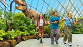 Singapur: Gardens by the Bay y Jurassic World con servicio de recogida