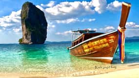 Krabi: 4 Islands Snorkeling Tour by Longtail Boat