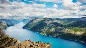 Stavanger: Preikestolen (Kanzelfelsen) Wanderung mit ortskundigem Guide