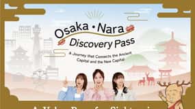Osaka-Nara: Pass Scoperta di 2 giorni