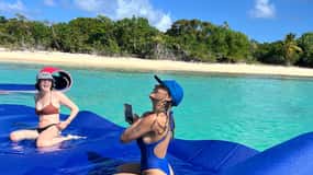 Icacos: Alt inklusive sejltur med katamaran, strand og snorkling