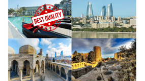 Baku Historical and modern tour in 2-3 hours+FREE Night tour
