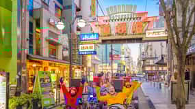 Osaka: Motokárová jízda v legračním kostýmu s průvodcem