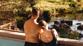 Saint-Sauveur: sessão de relaxamento em um spa termal nórdico