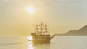 Alanya Pirate Sunset Cruise w/ Foam Party & Optional Drinks