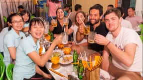 Saigon: Authentic Walking Street Food Tour with 13+ Tastings