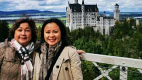Munich: Neuschwanstein by Bus with Alpine Bike Ride & Swim