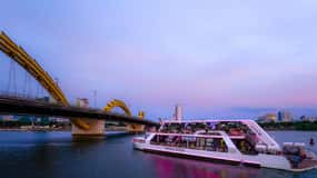 Da Nang: Poseidon-cruise med middag og dragebroshow