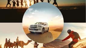 Doha Wüstensafari, Sandboarding, Kamelritt und Binnensee