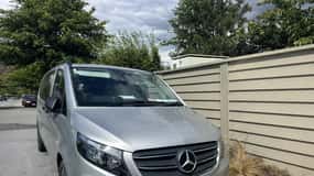 Mercedes V vloot in Queenstown, Nieuw-Zeeland tot uw dienst