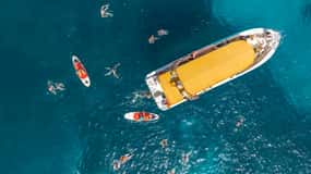 Alcudia: Coll Baix strand- och havsgrottkryssning med snorkling