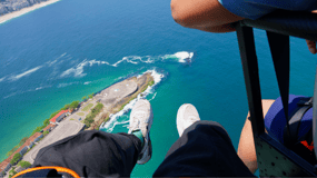 טיסת מסוק ללא דלתות בריו דה ז'נרו