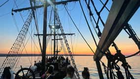 Gdansk: 20:30 Kvällskryssning med levande musik på Black Pearl