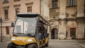 Cracovia: Tour de la ciudad en carrito de golf y visita guiada a la Fábrica de Schindler