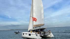 La Flotte, Ile de Ré: Passeio de catamarã à vela