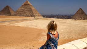 From Port Said: Giza Pyramids, Citadel & Khan Khalili Tour.