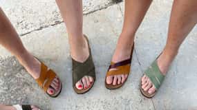 Palma, Santa Catalina: Workshop sandalen maken