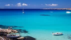 Ibiza: Boottocht Formentera met peddelen, snorkelen & lunch
