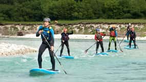 Soča Whitewater Stand-up Paddle Board: Avventura per piccoli gruppi