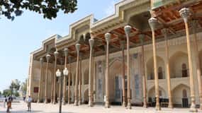 Private walking tour in historical Bukhara.