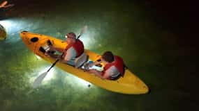 Clearwater Beach: Glass Bottom LED Kayak Night Tour