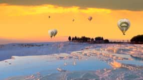 Alanya, Side, Antalya: Ballontur i solopgang i Pamukkale