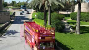 From Aya Napa/Protaras: Varosha Ghost Town Tour on a Red Bus