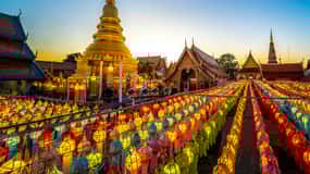 From Chiang Mai: Lamphun and Lampang Temples Tour