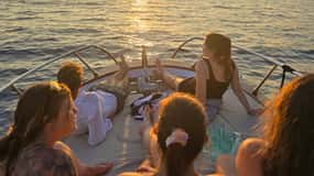 La Spezia. Sunset Aperitif and Dinner on the Boat