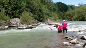 Lucca: aperirafting tour and finish on the Devil's Bridge